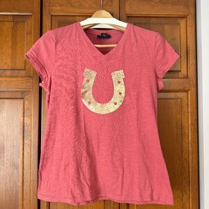 Ariat sequins horseshoe t-shirt